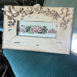 Framed Roses Print 