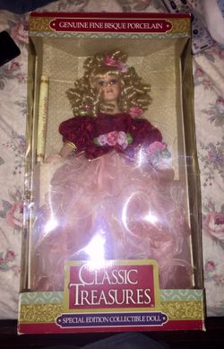 Classic Treasures Collectible Porcelain Doll