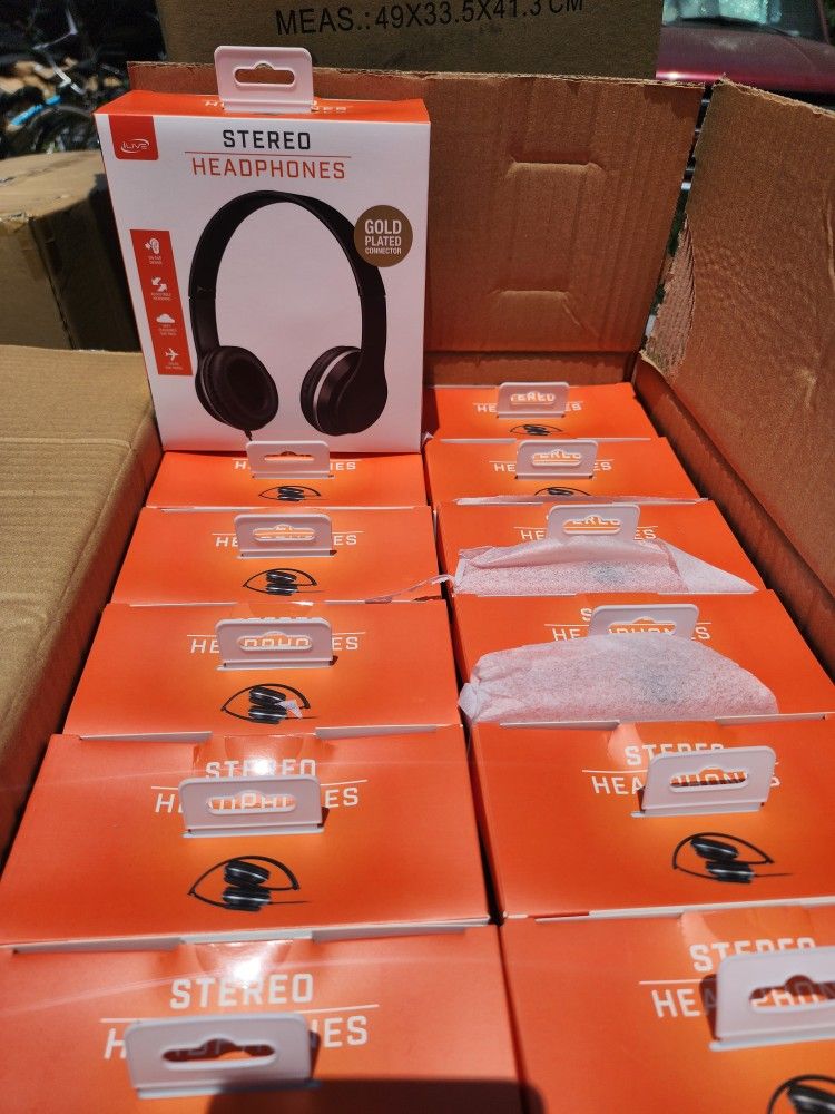 $10 for 24 New Headphones in the Box. Electronics 