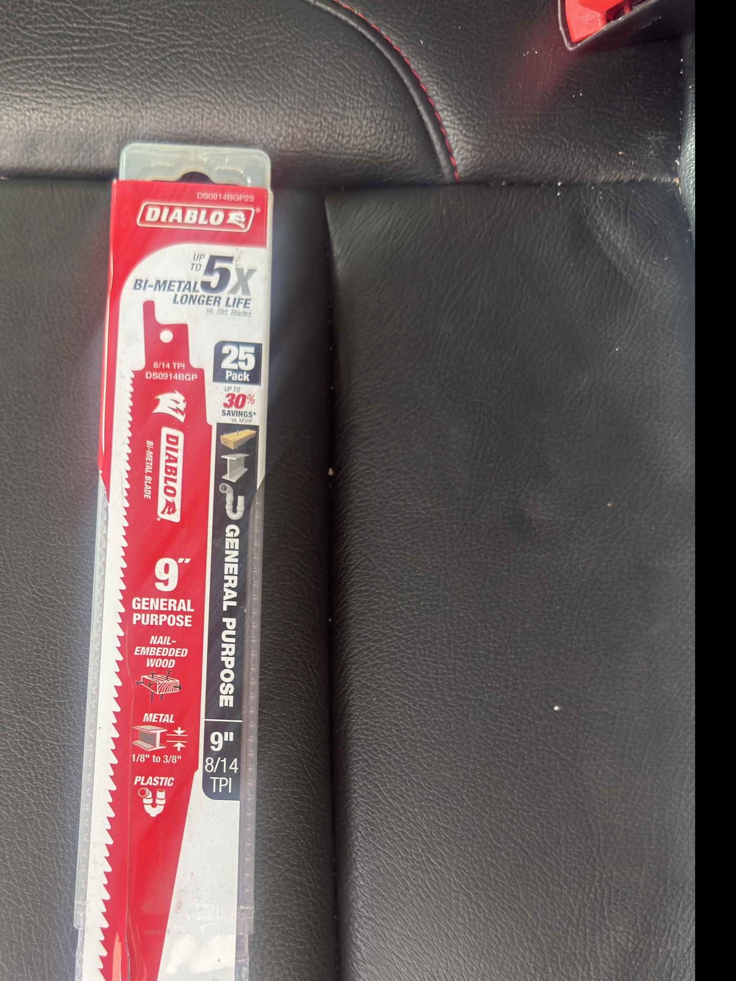 Sawzall blades 25 pack Diablo