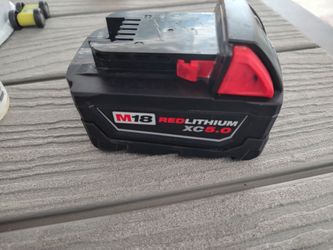 Milwaukee battery