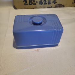Vintage art deco ceramic , one pound butter dish