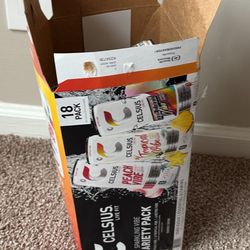 Costco Pack Of Celsius (16 Left)