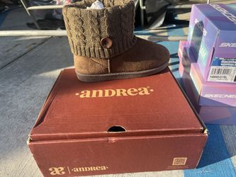 Brown Boots Size 6