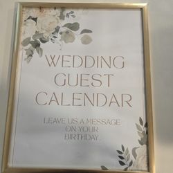 Wedding signs