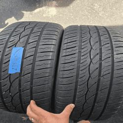 pretty near 235 45 18 PAIR OF 2 MAVIS ALL SEASON TIRES