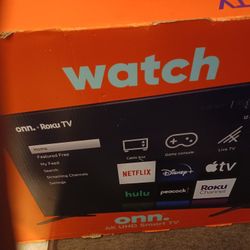 ONN 4K UHD Smart TV New Open Box!!!!!!