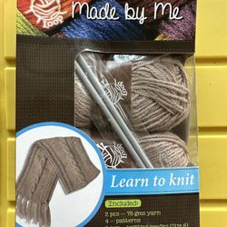 Learn To Knit Kit