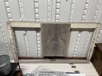 Old Window Sign