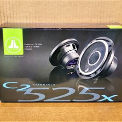JL Audio C2-525X Car Speakers C2-Series 5 1/2" 2-Way Coaxial System 225 Watts 🚨 Payment Options Available 🚨 No Credit Needed 🚨 