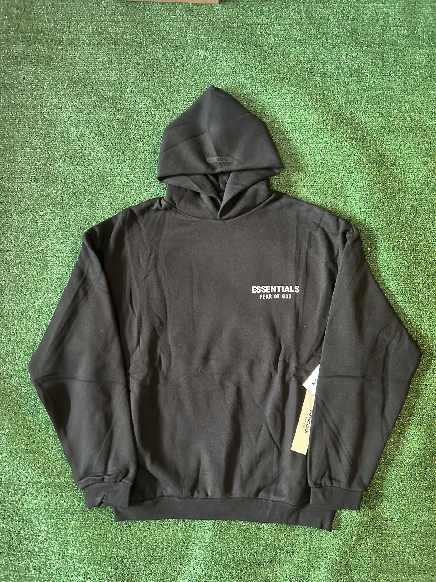 Essential FW24 Black Hoodie