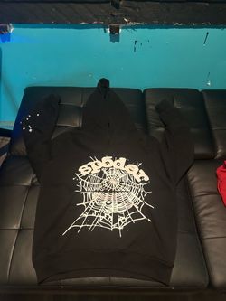 Spider hoodie size large cash only