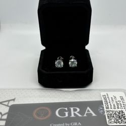 1.5ct Vvs Moissanite Earrings