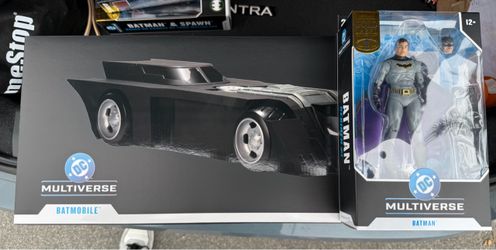 McFarlane DC Batman with Bat Mobile