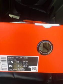 Nike blazer sacai 8.5