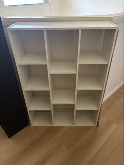 White Bookshelf