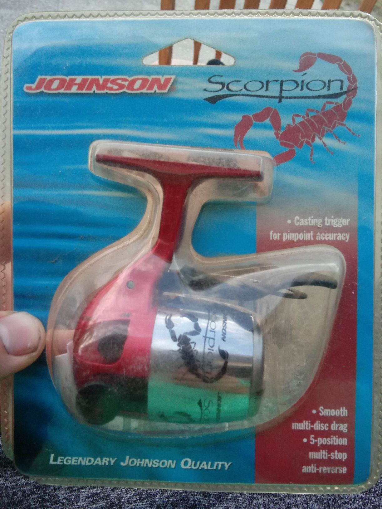 Fishing reel new in case