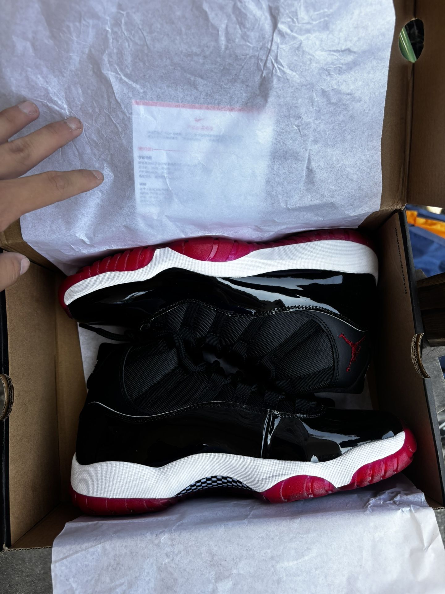 Jordan 11 Bred Size 10.5