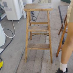 VINTAGE Wane Ladder