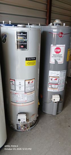 Water Heaters Boilers  50 gallons  40 gallons   30 gallons