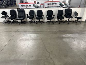 Lot of office chairs