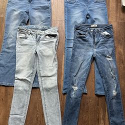 Girls Jeans, 10-11Y $20 for all 4