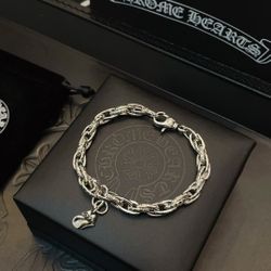 C.hrome H.earts bracelet 