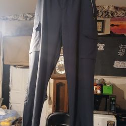 Sports USA Fashion Grey Scrub Bottoms 