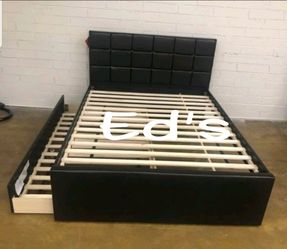 BRAND NEW FULL/TWIN TRUNDLE BED FRAME ONLY $299