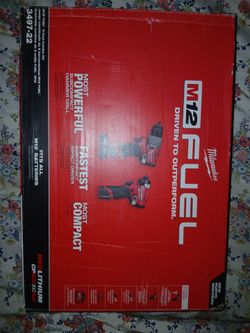 Milwaukee m12 fuel 2 tool combo kit