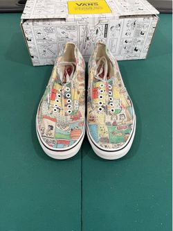 Vans x Peanuts Authentic Comics Snoopy Mens 9.5 Womens 11 VN0A38EMQQ2 2017 Original Box