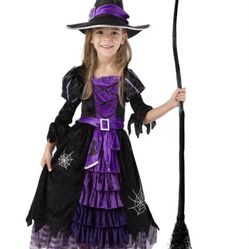 Purple Witch Costume Cosplay - Child 3T