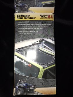 (Pasadena Pick up only) Jeep Rugged Ridge Eclipse Sun Shade