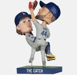 The Catch Kike Hernandez Andy Pages LA Dodgers Bobblehead SGA 9/6/2026
