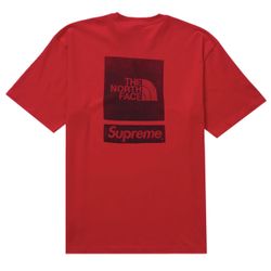Supreme North Face Tee Shirt Size Large Brand New