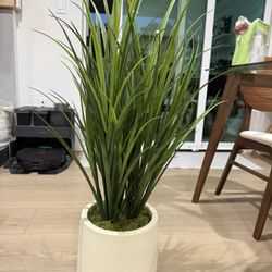 34 Inch Fake Plant (great Condition)
