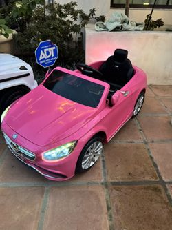 Kids Mini pink Mercedes Benz