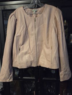RyeGrass Leather Jacket (NWOT)