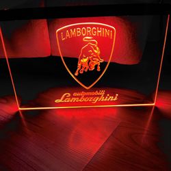 LAMBORGHINI LED NEON LIGHT SIGN 8x12