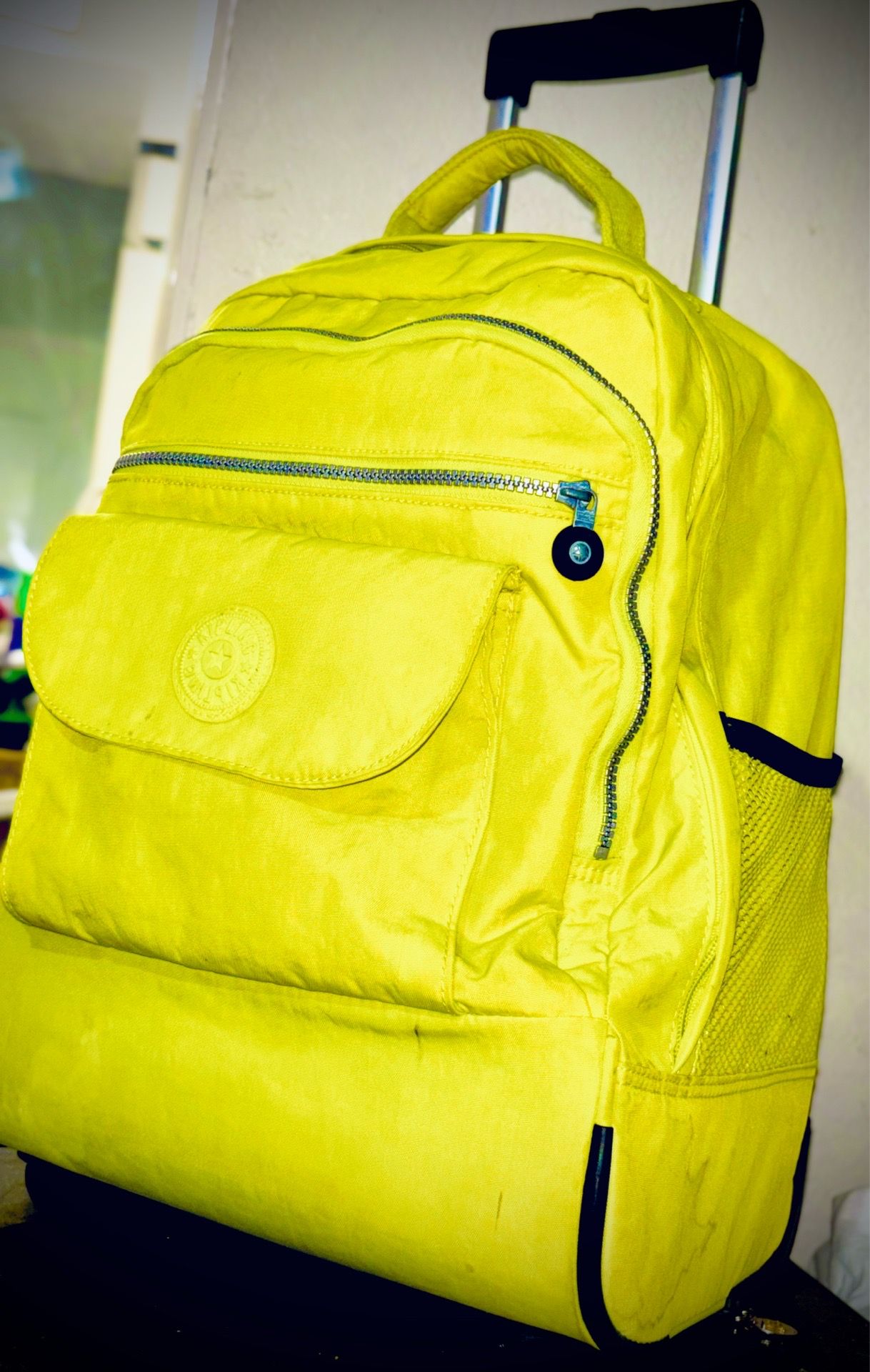 Kipling Sanaa Large Rolling Backpack travel suitcase