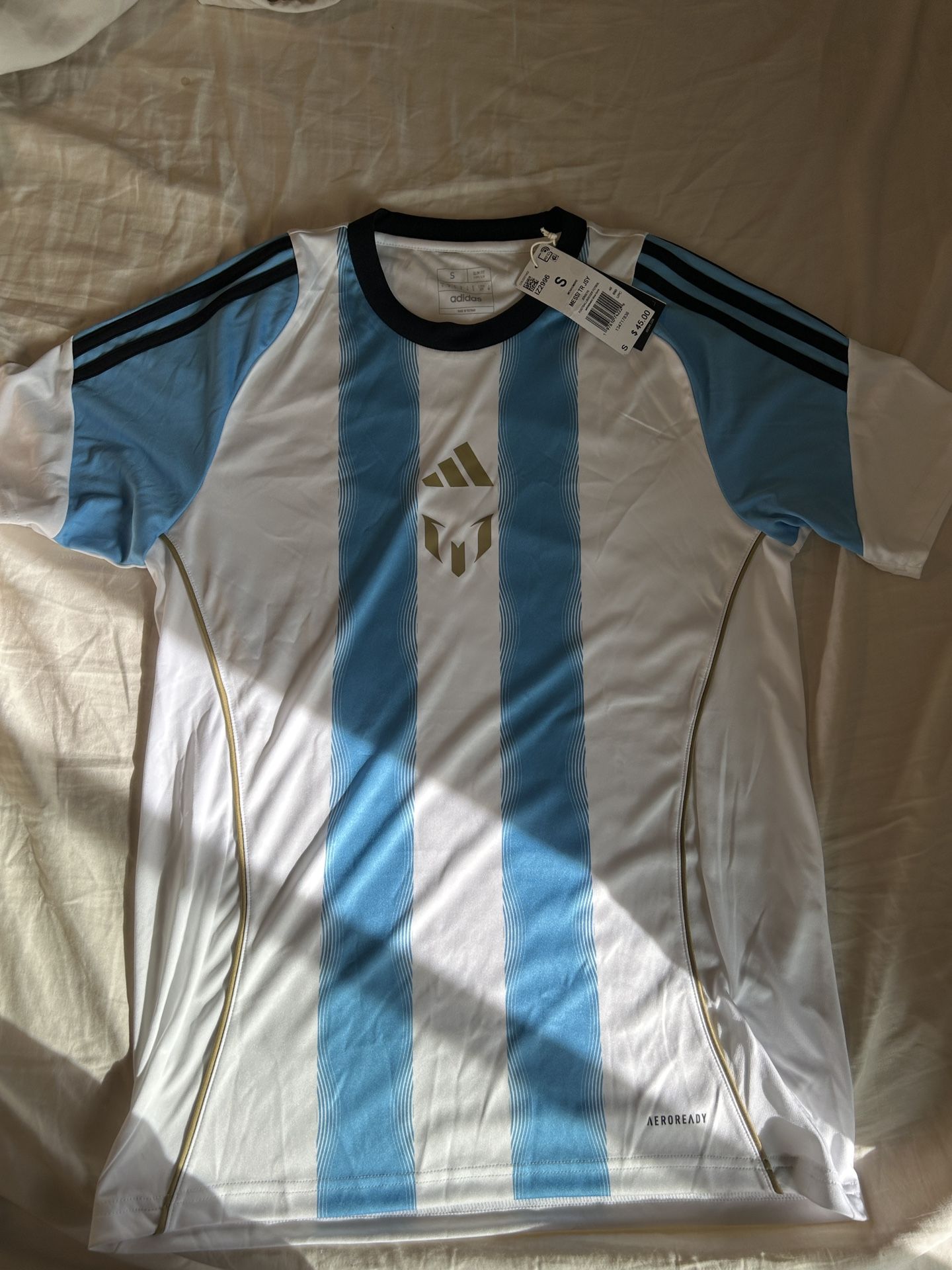 Mens Adidas Messi Jersey Size Small NWT