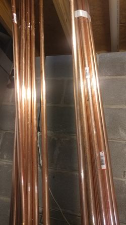 Copper tubing half inch 10 foot M