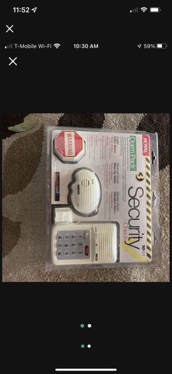 security alarm new Never use