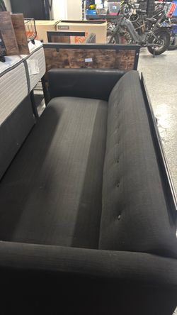 Black sofa
