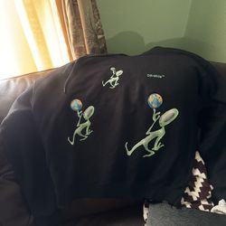 Off White Alien Skate Hoodie