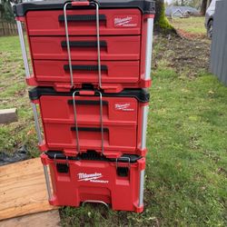 Milwaukee Packout Mobile Tool Boxes