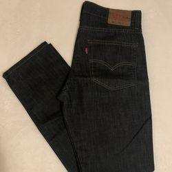Levi’s 508 Taper Jeans: Size Youth 16 Regular (28W x 28L), Color Dark Blue