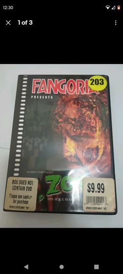 Fangoria Presents I, Zombie Cult Horror DVD Halloween Rare 1999 Parkinson OOP