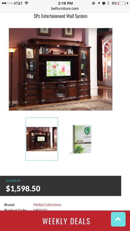 400 If You Pickup Today 5 Piece Mollai Collection Entertainment 5 Piece Mollai Collection Entertainment Center