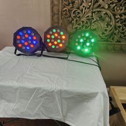 LED Par RBG stage Lights